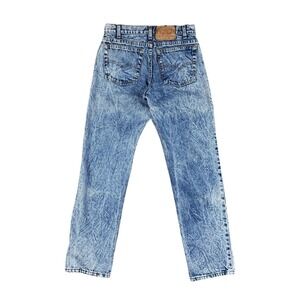 Vtg Levi's 506XX Acid Wash Jeans Men's 27.5x29.75 USA Made 80s Crinkle‎ Denim